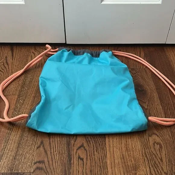 adidas Unisex Rumble II Sackpack, Onix Jersey/Bright Cyan/Onix/Chalk Cora - Picture 3 of 5